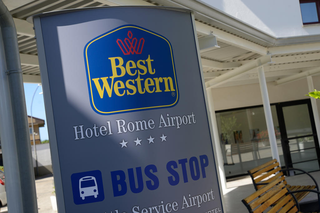 Best Western Hotel Rome Airport Фьюмичино Экстерьер фото